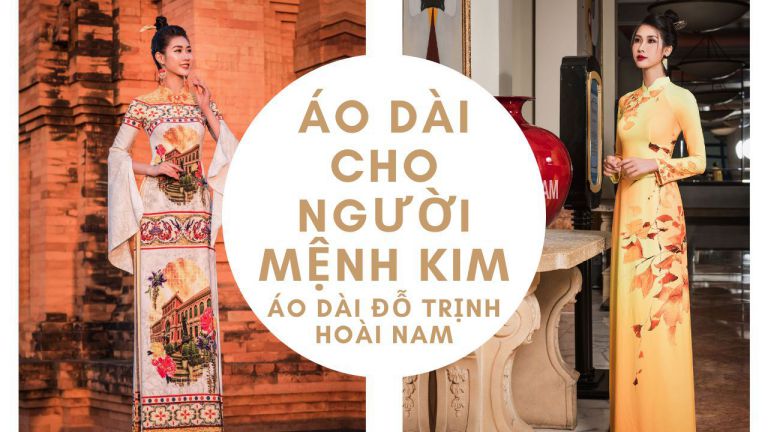 ÁO DÀI CHO NGƯỜI MỆNH KIM