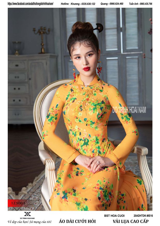 NHỮNG KIỂU TÓC MẶC ÁO DÀI ĐẸP NHẤT