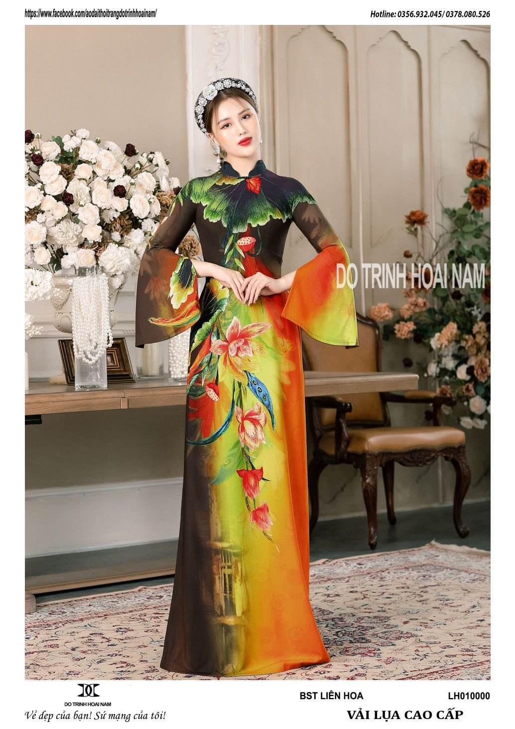 Những mẫu áo dài cho phụ nữ U70 đẹp, trẻ trung