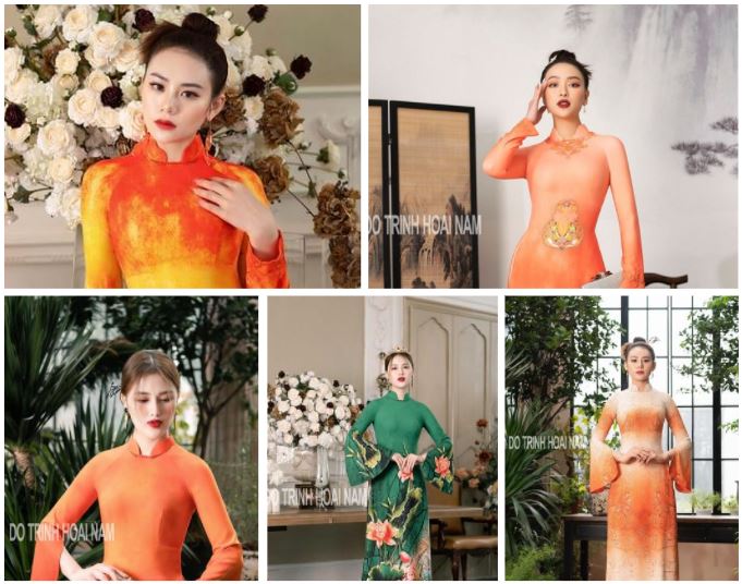 BỘ SƯU TẬP ÁO DÀI CHO NGƯỜI MỆNH HOẢ ĐẸP NHẤT 2022
