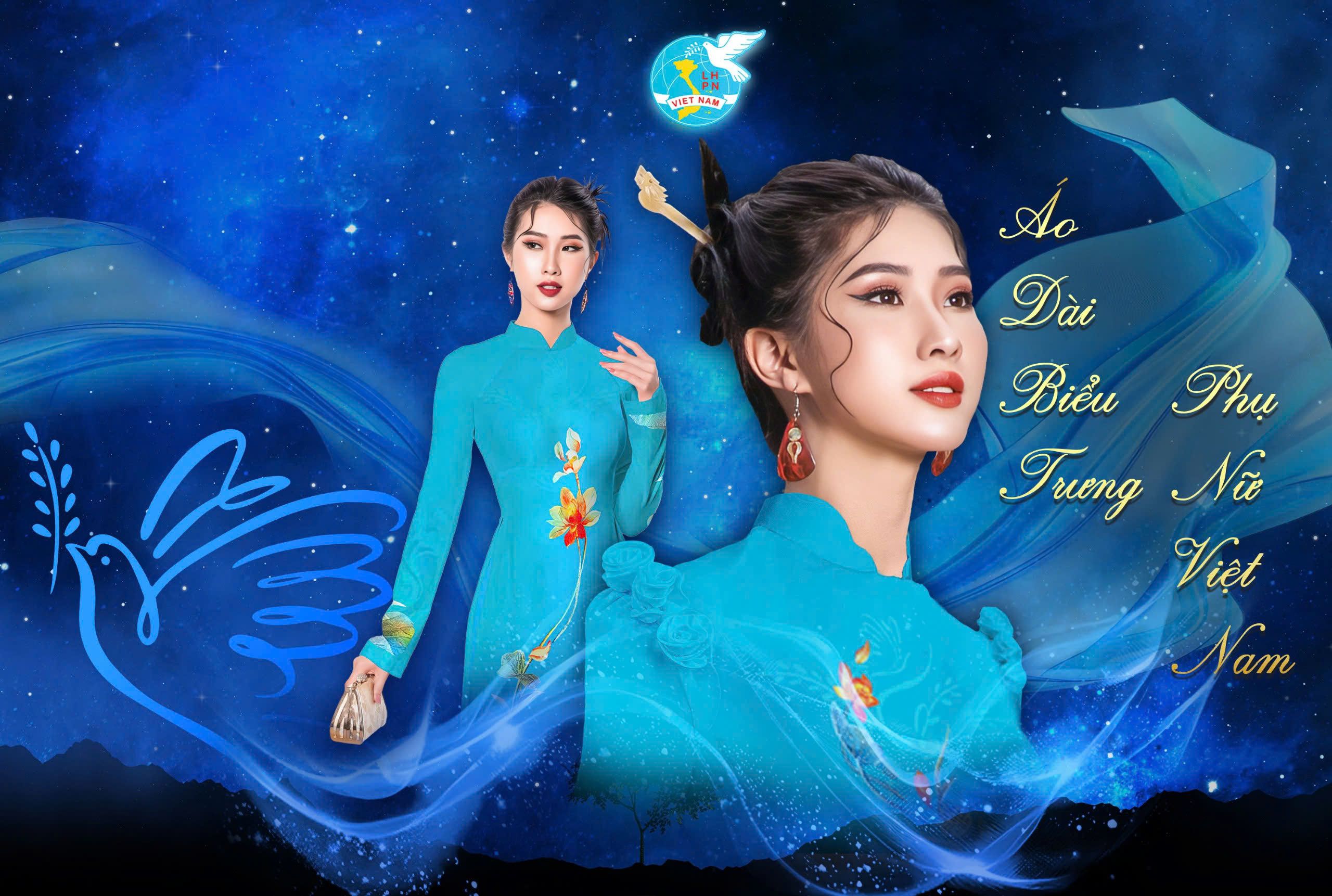 Ra mắt áo dài biểu trưng của Phụ Nữ Việt Nam với biểu tượng vượt thời gian