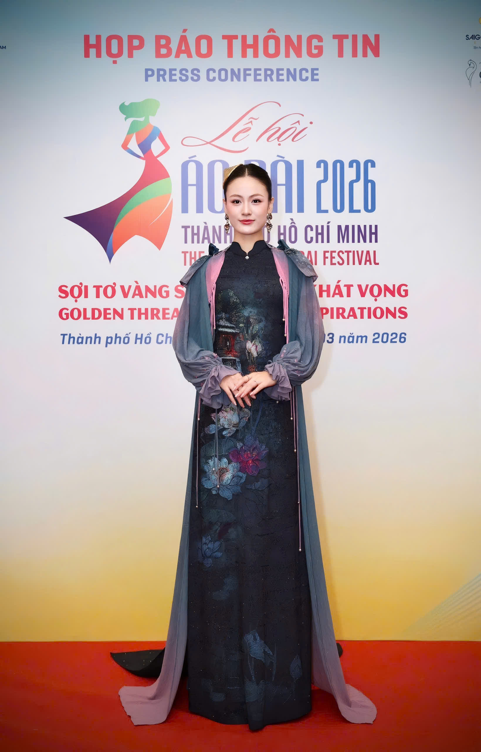 NTK Đỗ Trịnh Hoài Nam và dấu ấn “Việt Nam Gấm Hoa” tại họp báo Lễ hội Áo dài TP.HCM 2026