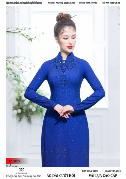 BST Áo Dài Hoa Cưới - 20ADHTDK-MS13