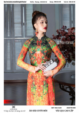 BST Áo Dài Hoa Cưới - 20ADHTDK-MS8