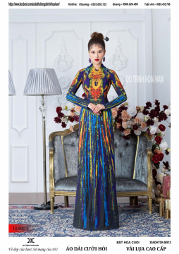 BST Áo Dài Hoa Cưới - 20ADHTDK-MS12