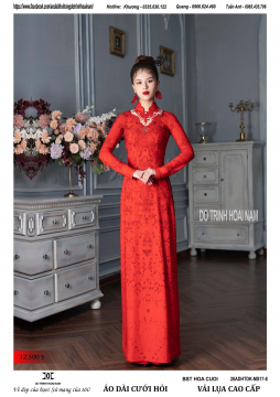 BST Áo Dài Hoa Cưới - 20ADHTDK-MS17