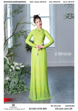 BST Áo Dài Hoa Cưới - 20ADHTDK-MS24