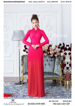 BST Áo Dài Hoa Cưới - 20ADHTDK-MS37