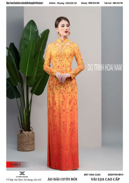 BST Áo Dài Hoa Cưới - 20ADHTDK-MS10