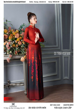 BST Áo Dài Hoa Cưới - 20ADHTDK-SMPD1