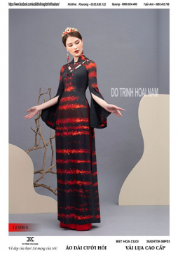 BST Áo Dài Hoa Cưới - 20ADHTDK-SMPD3