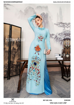 BST ÁO DÀI SẮC HOA SH003000