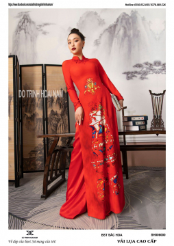 BST ÁO DÀI SẮC HOA SH006000