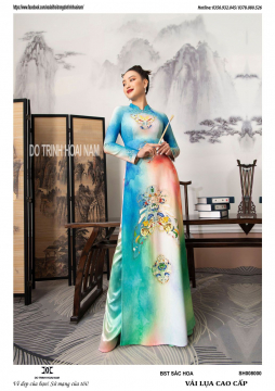 BST ÁO DÀI SẮC HOA SH008000