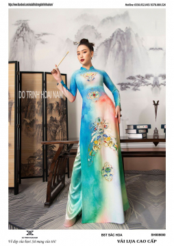 BST ÁO DÀI SẮC HOA SH008000