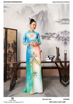 BST ÁO DÀI SẮC HOA SH008000