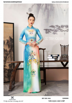 BST ÁO DÀI SẮC HOA SH008000