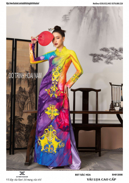 BST ÁO DÀI SẮC HOA SH012000