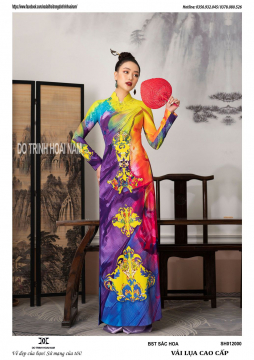 BST ÁO DÀI SẮC HOA SH012000