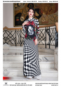 ÁO DÀI NGHỆ THUẬT - 20NGHETHUAT 74-1