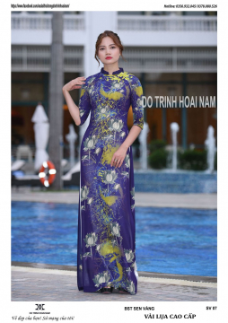 ÁO DÀI SEN VÀNG - SV07