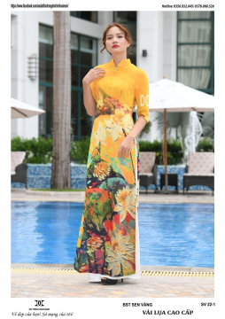 ÁO DÀI SEN VÀNG - SV22-1