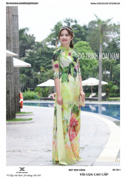 ÁO DÀI SEN VÀNG - SV25-1