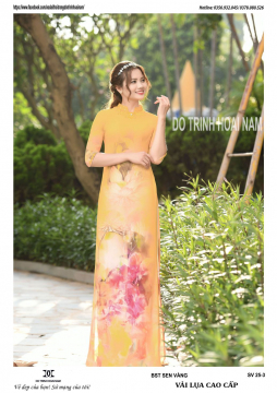ÁO DÀI SEN VÀNG - SV25-3