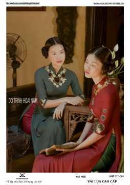ÁO DÀI NÀNG THƠ - HUE317-301