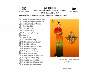 ÁO DÀI SONG HỶ VT ĐKC