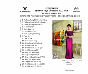 ÁO DÀI SẮC MÀU PHƯƠNG ĐÔNG ĐKD