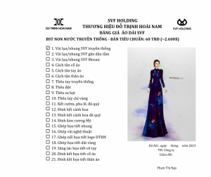 ÁO DÀI NON NƯỚC TRUYỀN THỐNG