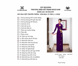 ÁO DÀI HOA VIỆT ĐKA