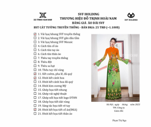 ÁO DÀI CÁT TƯỜNG ĐKA