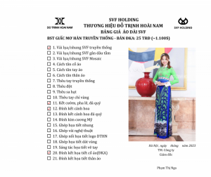 ÁO DÀI GIẤC MƠ HÀN ĐKA