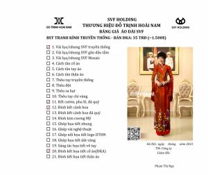 ÁO DÀI TRANH KÍNH ĐKA