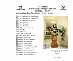 ÁO DÀI SEN VÀNG DKG