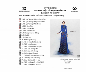 ÁO DÀI MINH CHÂU DKF