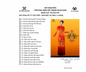 ÁO DÀI SONG HỶ VT ĐKE