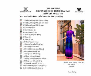 ÁO DÀI ADVN DKG