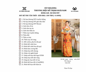 ÁO DÀI HÈ THU ĐKG