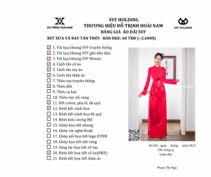 ÁO DÀI XƯA VÀ NAY ĐKE