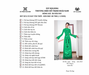 ÁO DÀI XƯA VÀ NAY ĐKF