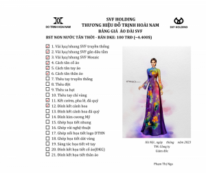 ÁO DÀI NON NƯỚC DKE
