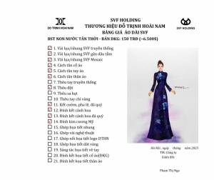 ÁO DÀI NON NƯỚC DKG