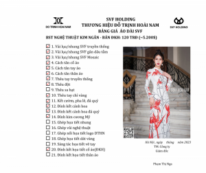 SVF NGHỆ THUẬT (KIM NGÂN - DKH