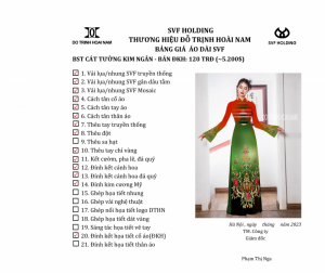SVF CÁT TƯỜNG KIM NGÂN - DKH