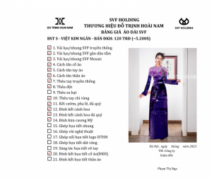 SVF S - VIỆT KIM NGÂN - DKH