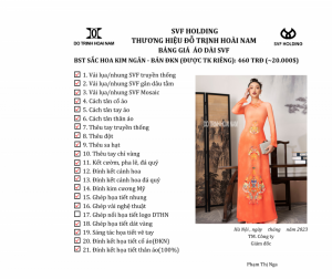 SVF SẮC HOA KIM NGÂN - DKN (ĐƯỢC THIẾT KẾ RIÊNG)