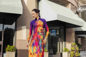 TỨ BÌNH HOA LỤA 003